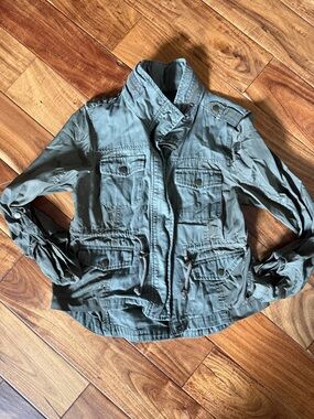 American Rag Olive Utility Jacket, small, VGUC